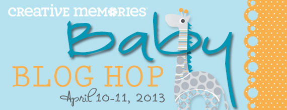 Creative Memories Baby Blog Hop