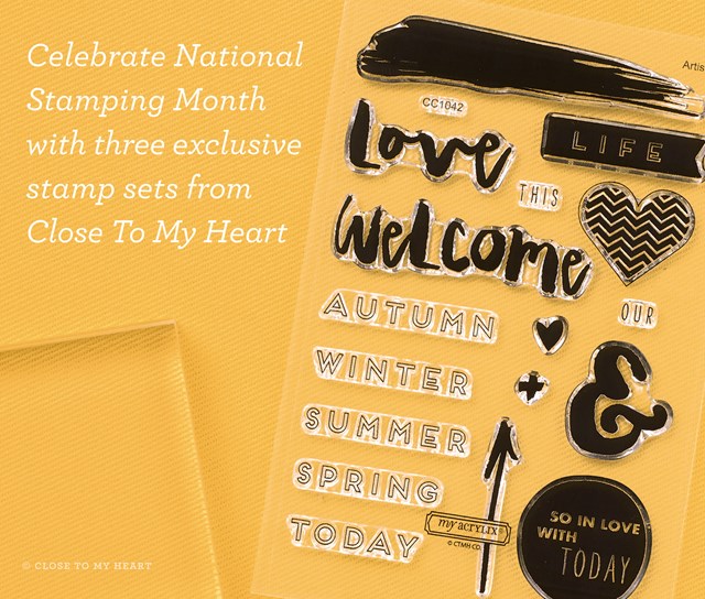 National Stamping Month- Hello Life!
