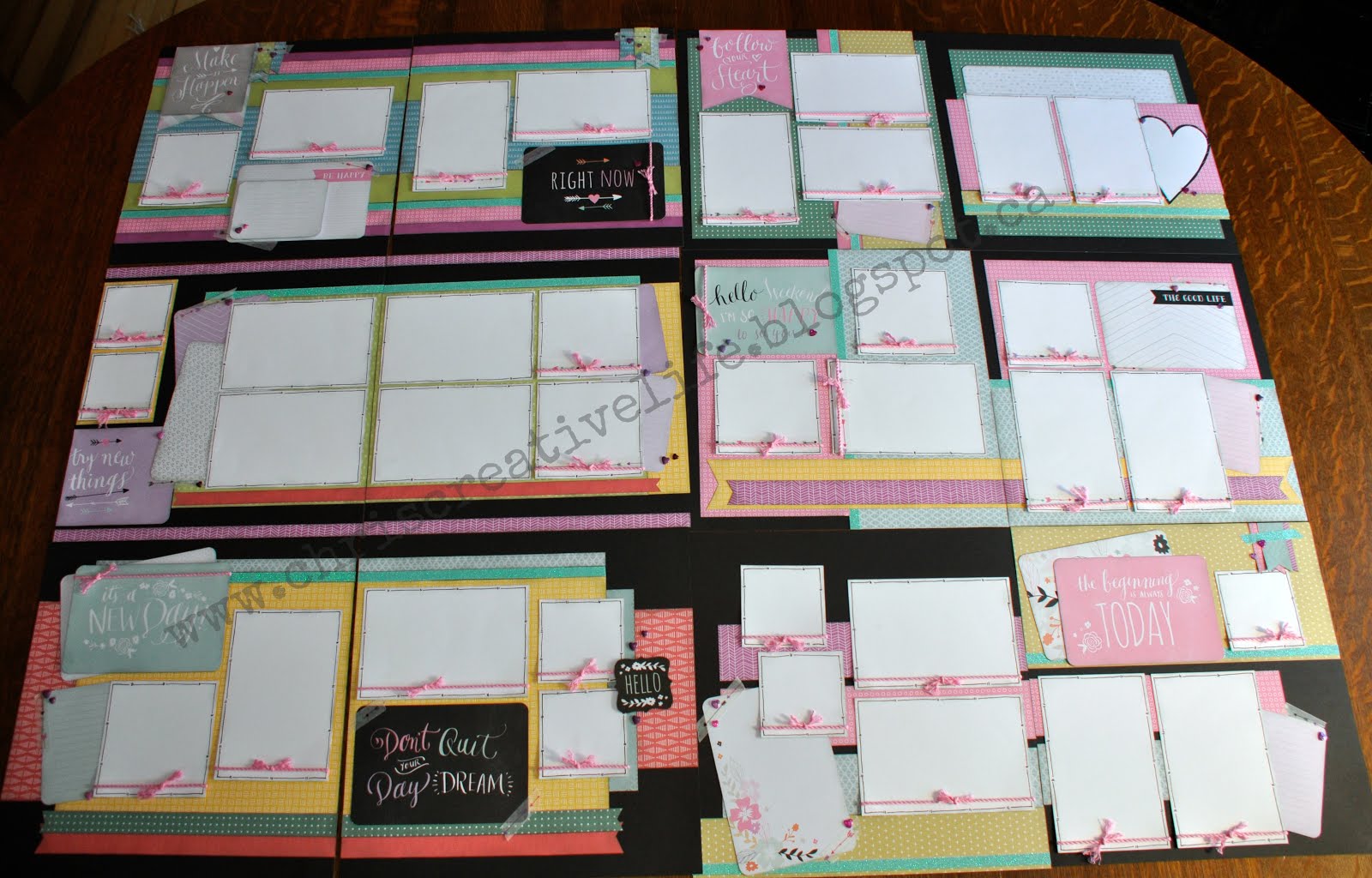 Chris Creative Pages Live Your Day Workshop