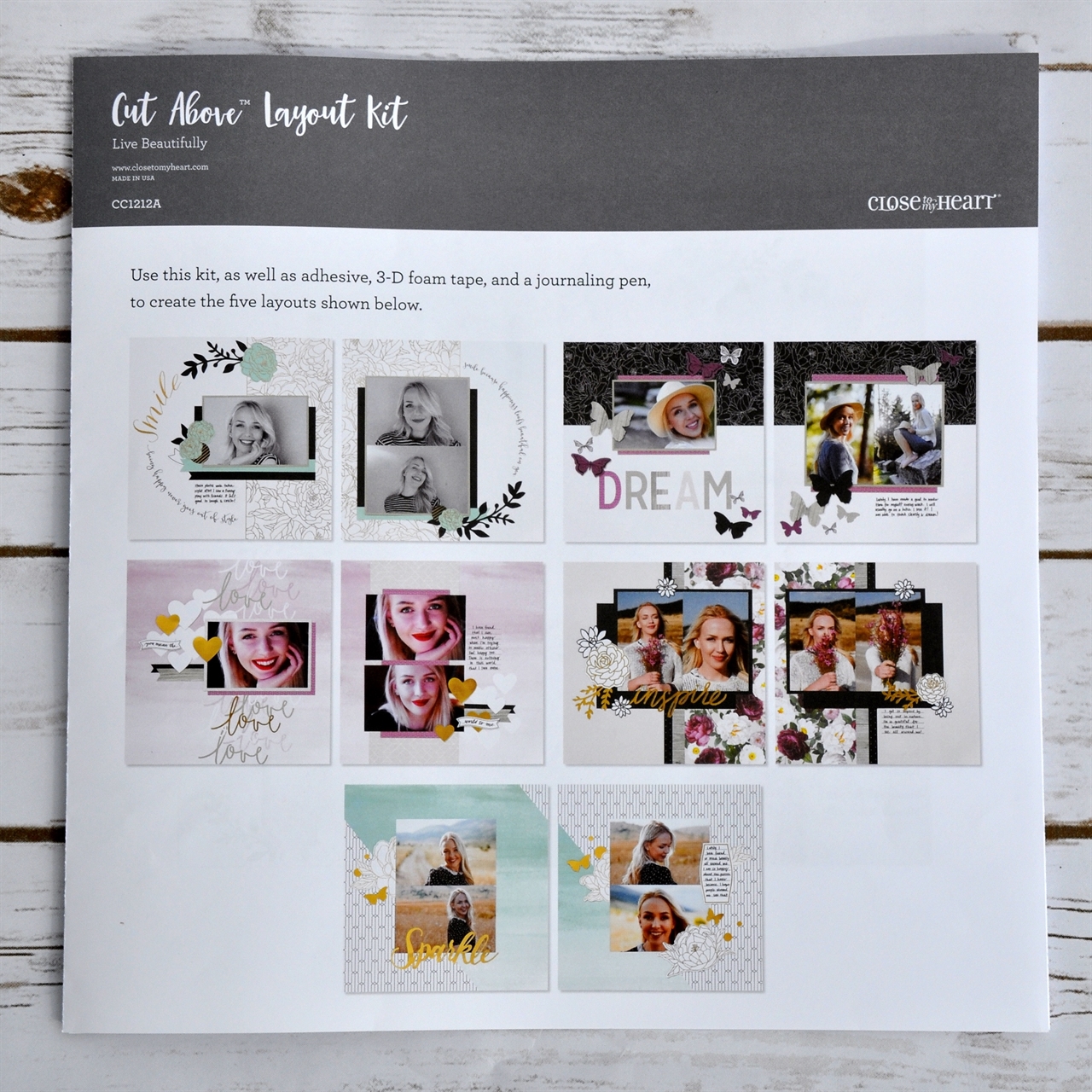 A look inside the Live Beautifully Cut Above Kit