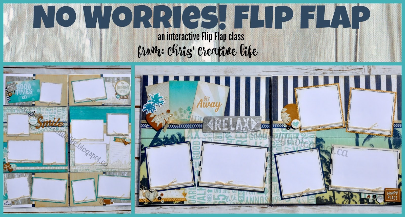 No Worries Flip Flap workshop