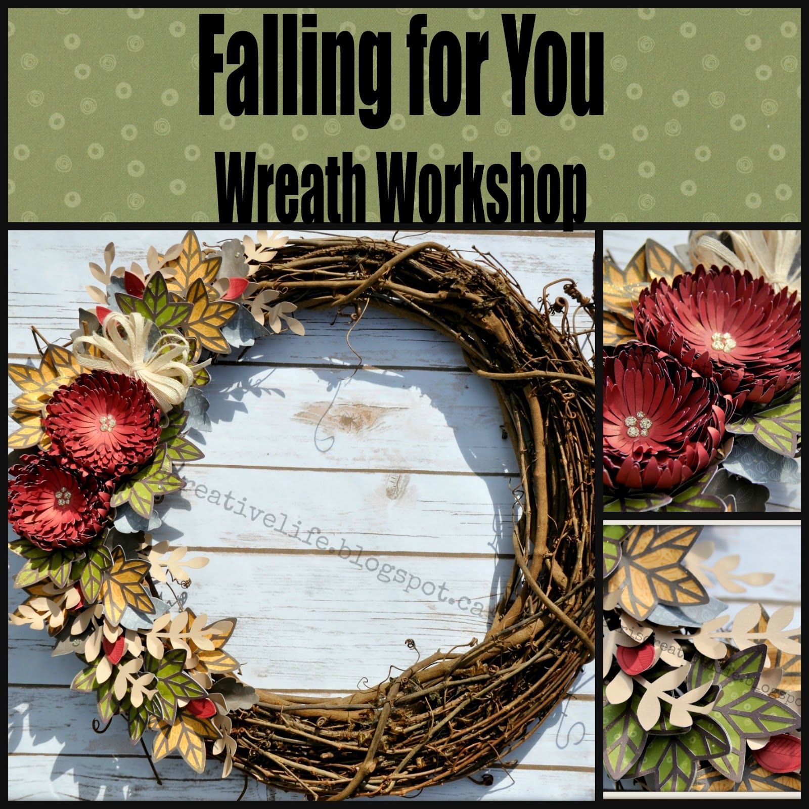 A Falling for You Wreath Workshop