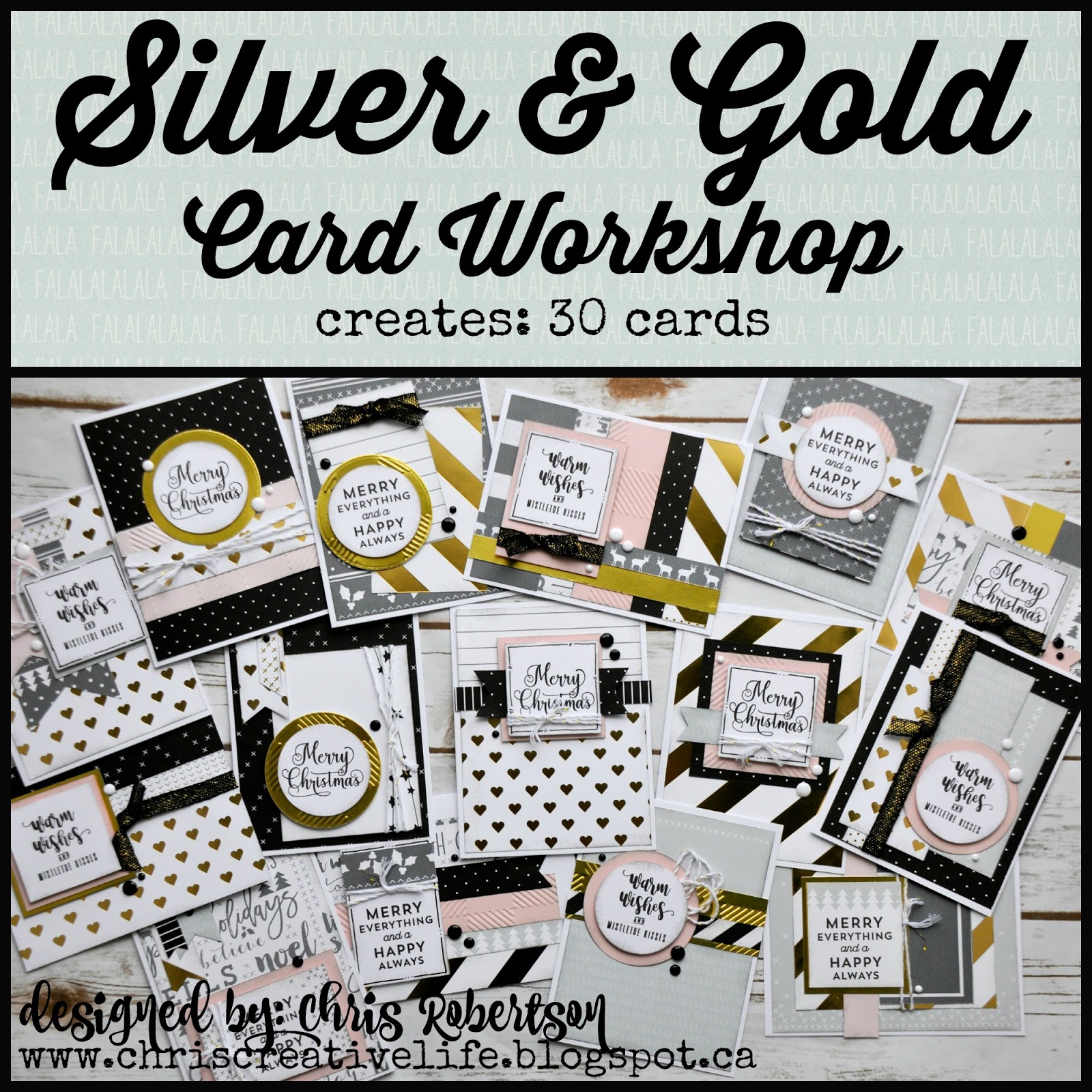 Silver & Gold Card Workshop