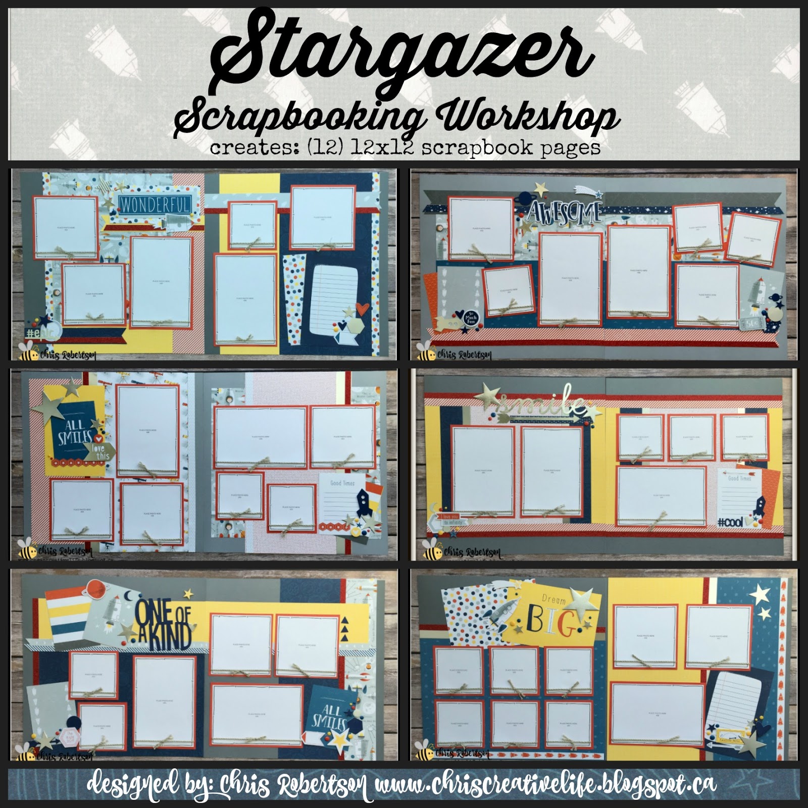 Stargazer Scrapbooking Workshop