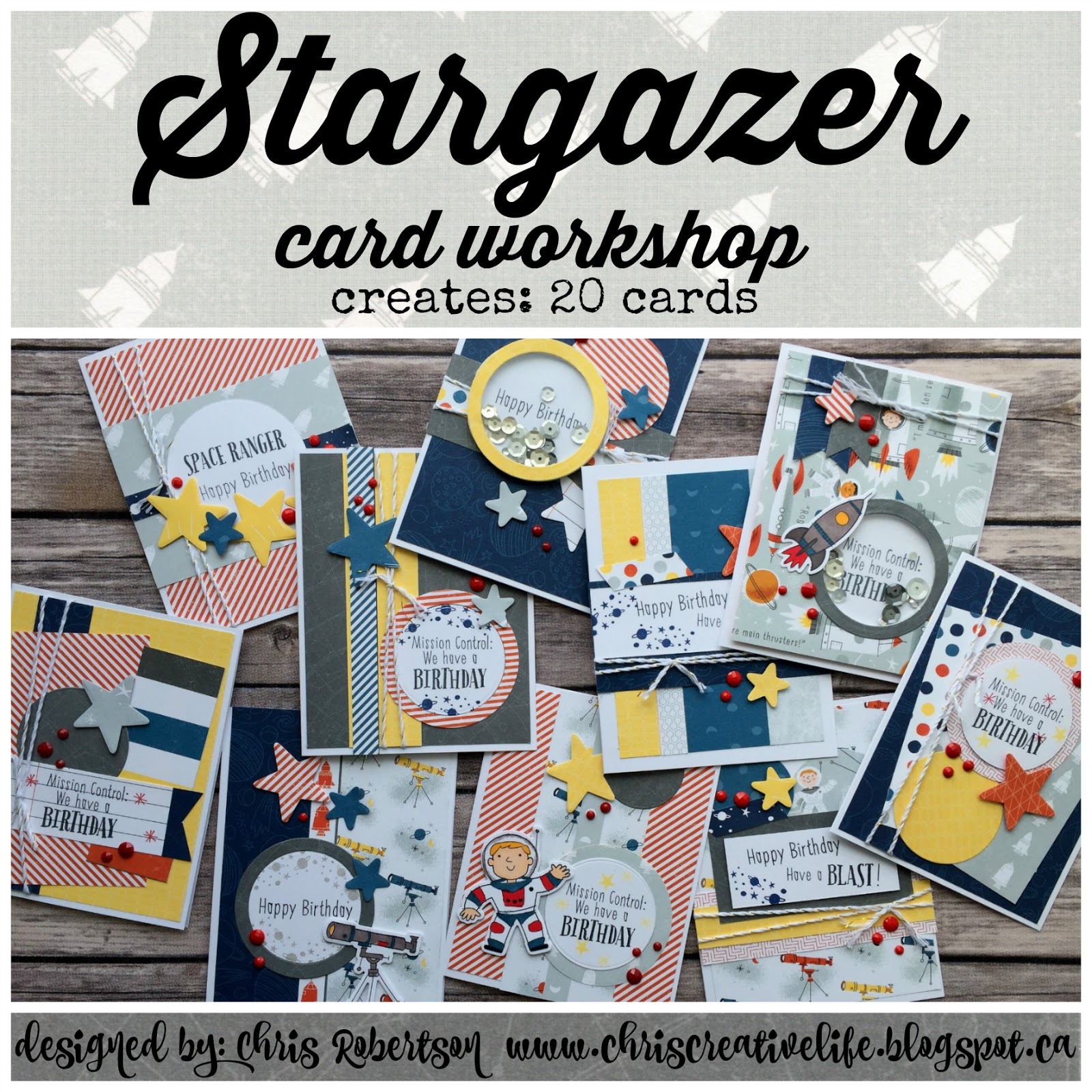 Stargazer Card Workshop