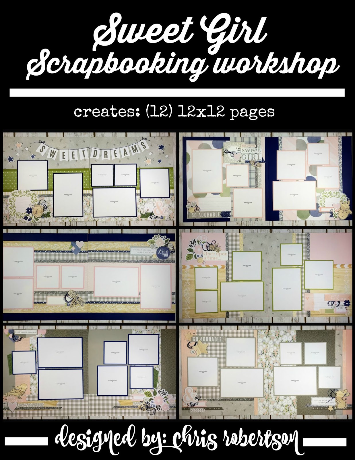 Sweet Girl Scrapbooking Workshop