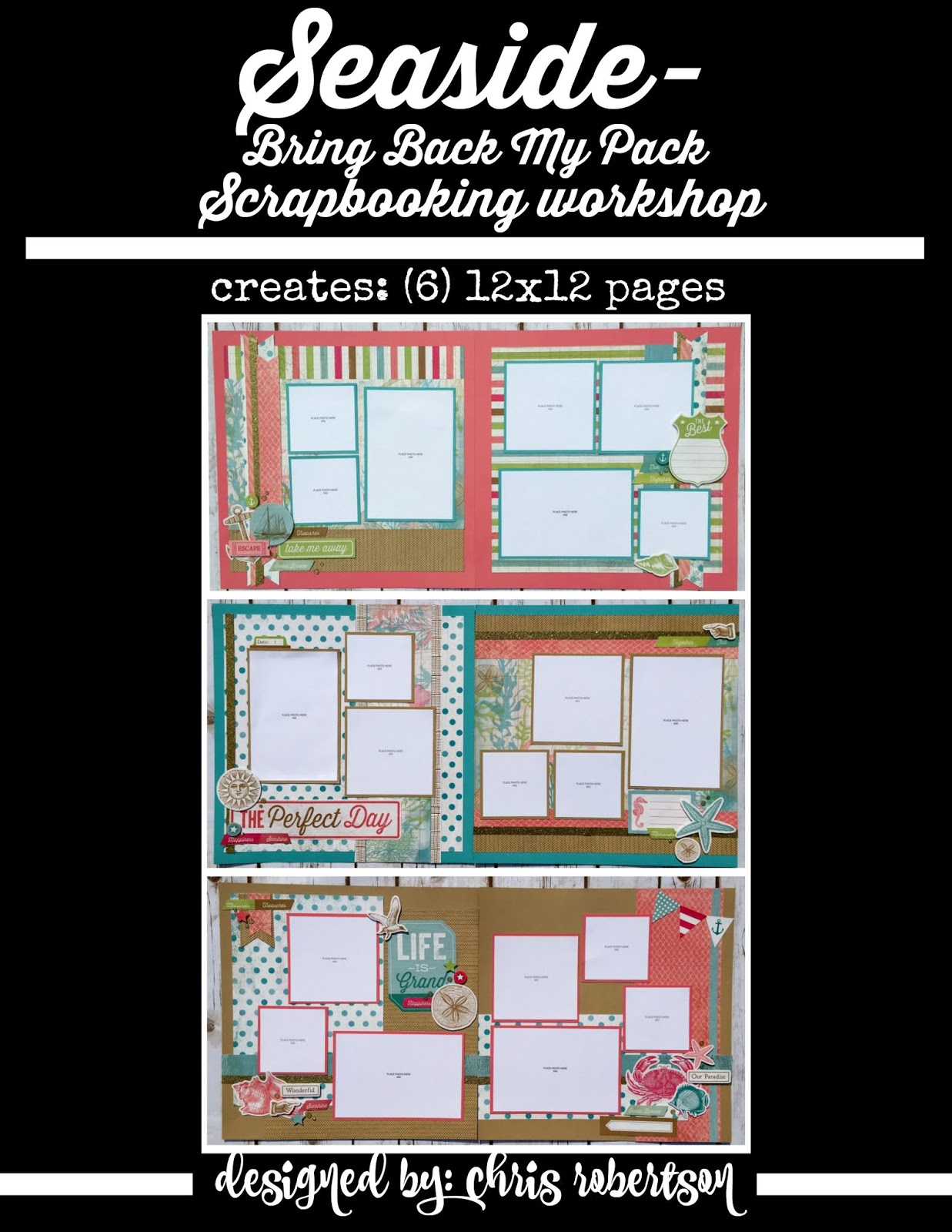 Seaside-Bring Back My Pack Workshop