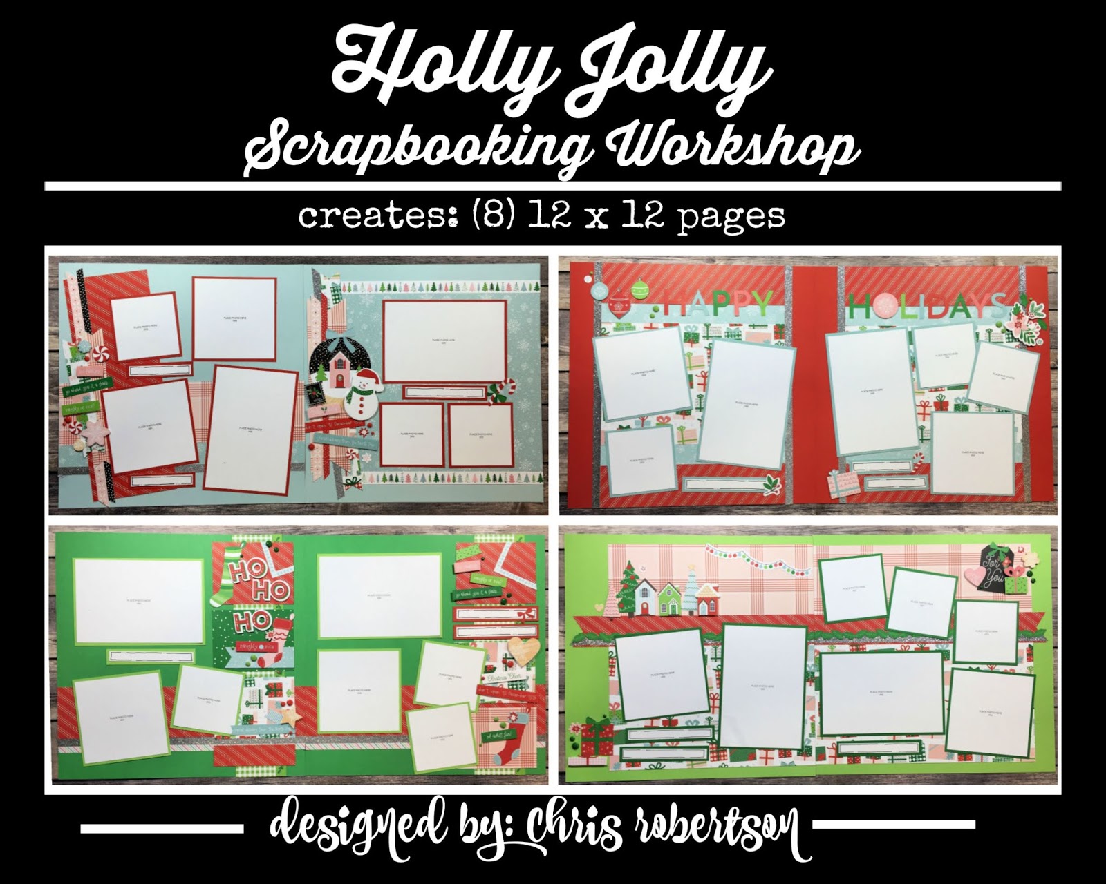 Holly Jolly Scrapbooking Workshop