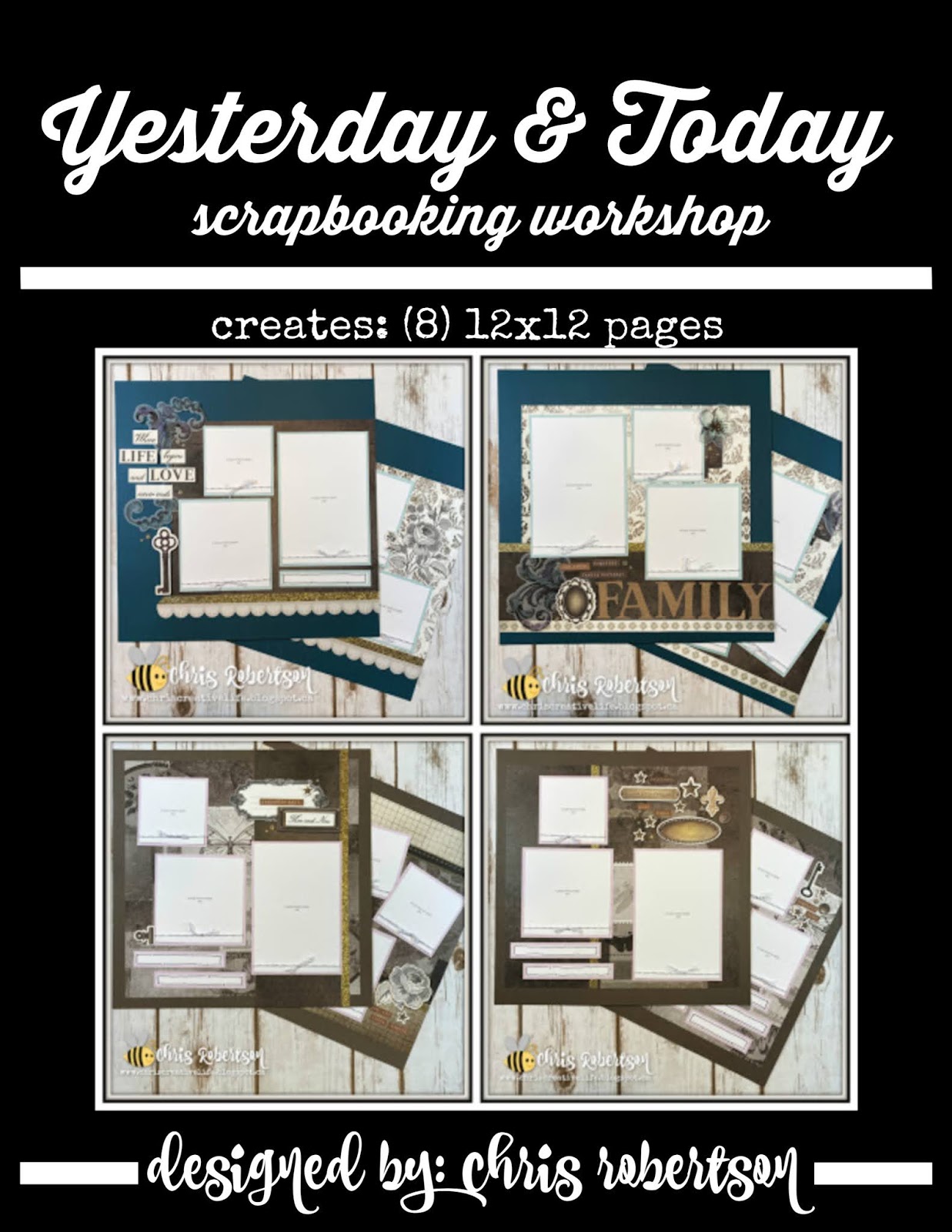 Yesterday & Today Scrapbooking Workshop