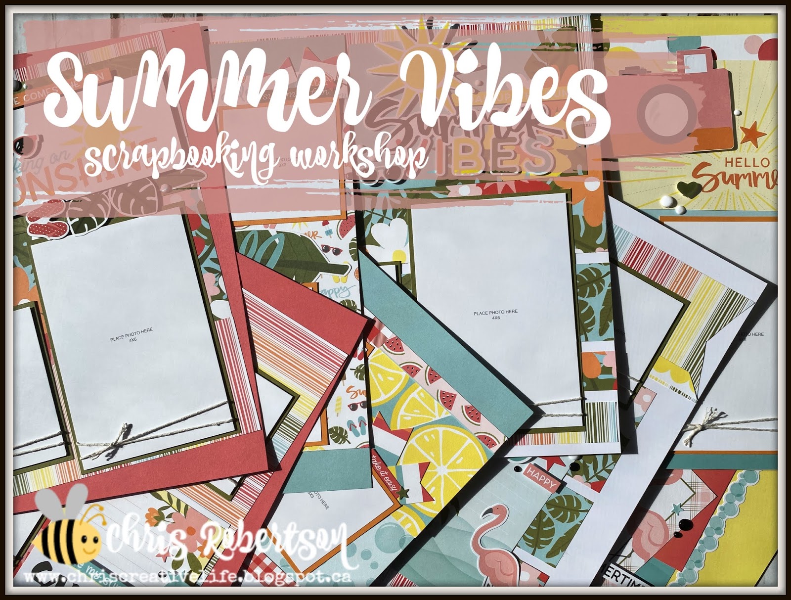 Summer Vibes Scrapbooking Workshop