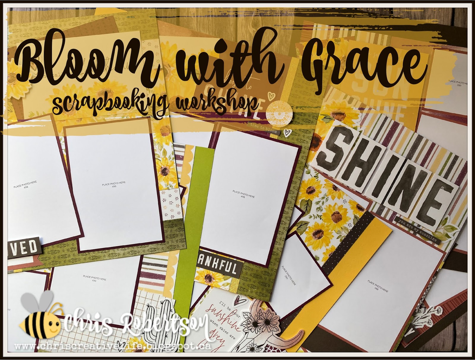 Bloom with Grace Scrapbooking Workshop