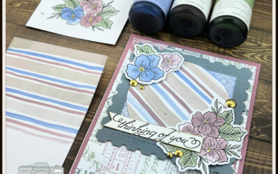Unlocking Vibrancy: Coloring Stamped Images with Re-Inkers