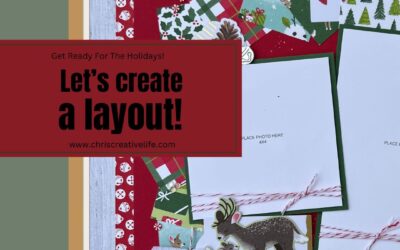 Festive Fun Scrapbooking Layout Featuring Reindeer Days 🎄✨