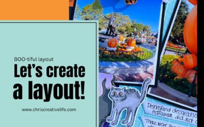 Tag, You’re It: A Spooky Halloween Scrapbooking Layout 🎃👻