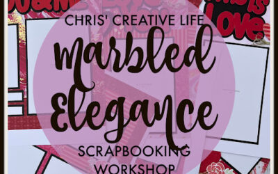 Marbled Elegance Scrapbooking Workshop