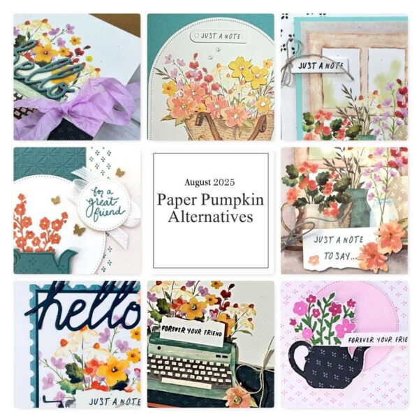 2025 August  Farmhouse Florals Alternative Projects