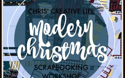 Modern Christmas Scrapbooking Workshop