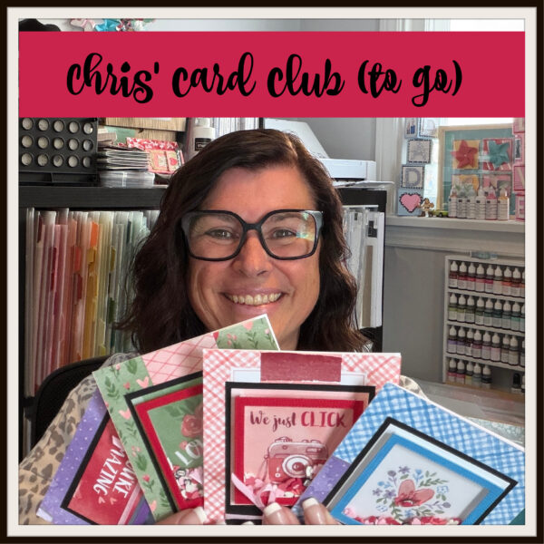 JANUARY 2026 CHRIS' CARD CLUB 2GO tutorial only