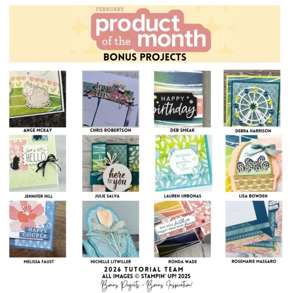 Product of the Month Bonus Projects February 2026