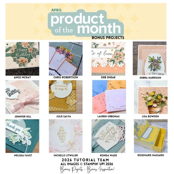 Product of the Month Bonus Projects April 2026