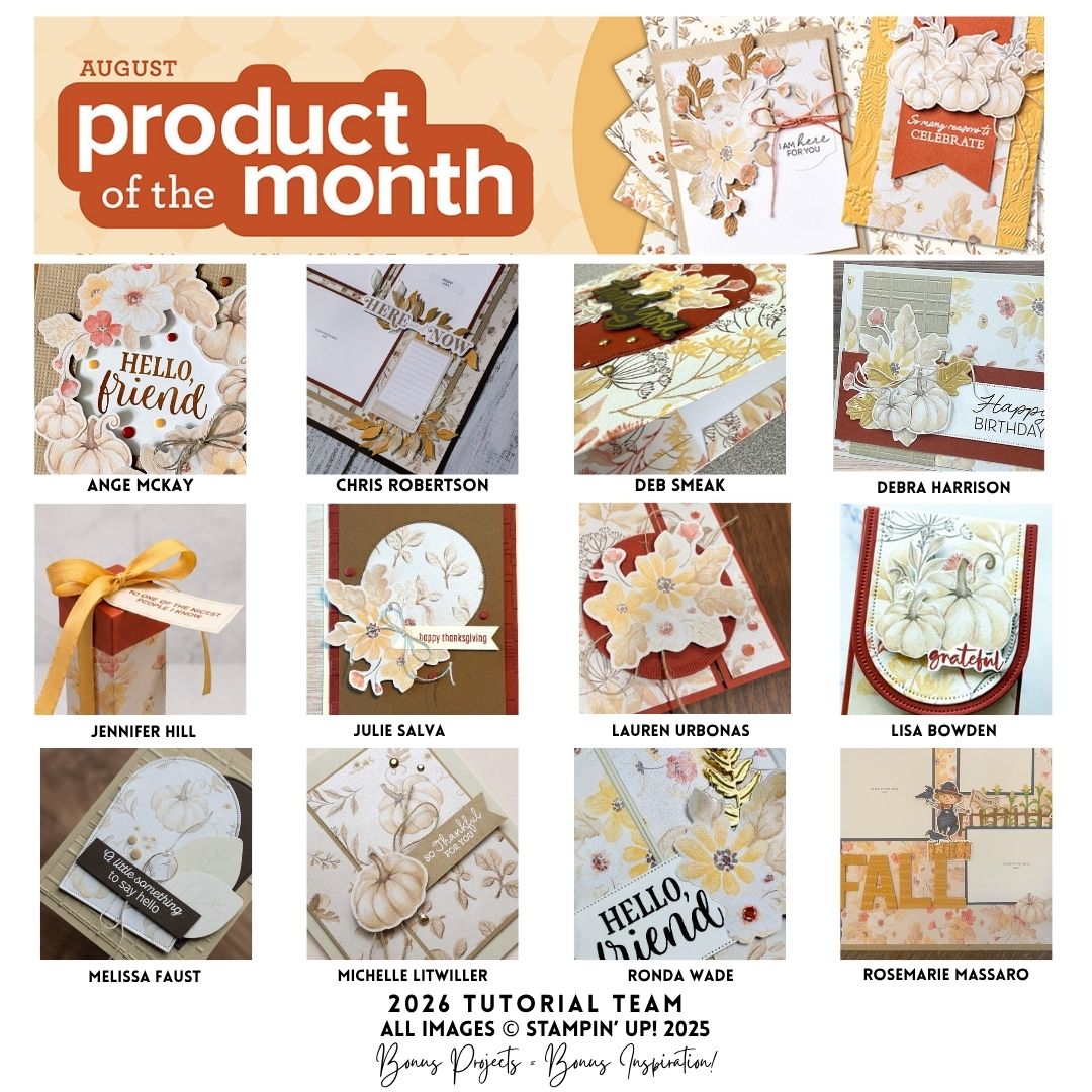 Product of the Month Bonus Projects August 2026