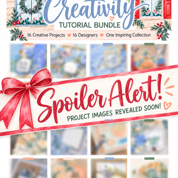 12 Days of Creativity Tutorial Bundle
