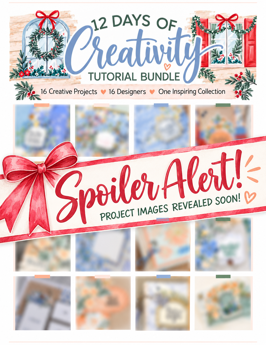 12 Days of Creativity Tutorial Bundle