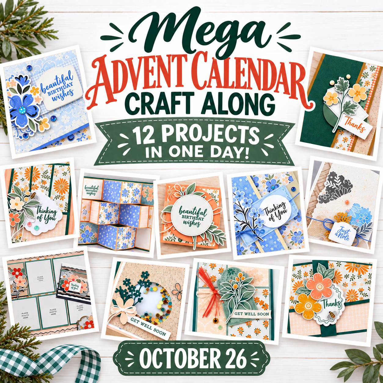 MEGA ADVENT CALENDAR CRAFT ALONG TUTORIAL - Image 2